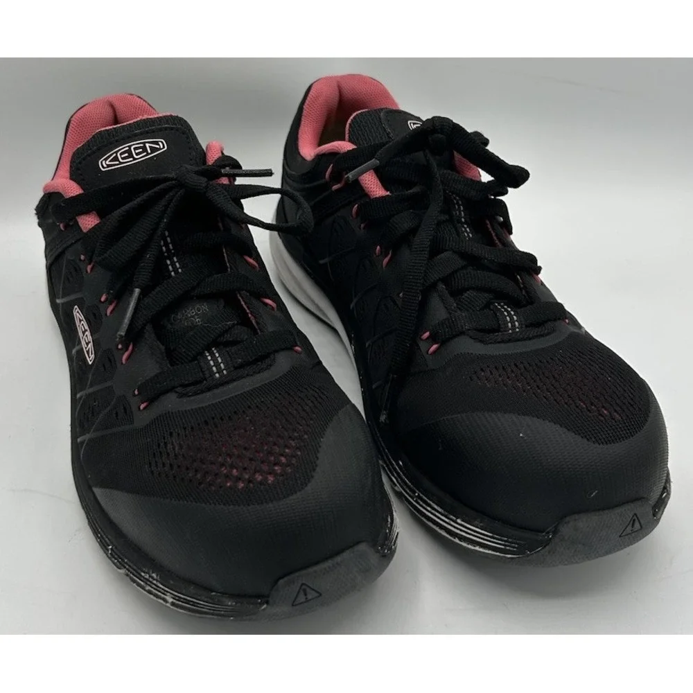Keen Utility Safety Steel Toe Work Shoes F2413-18‎ Black Men's Size 8